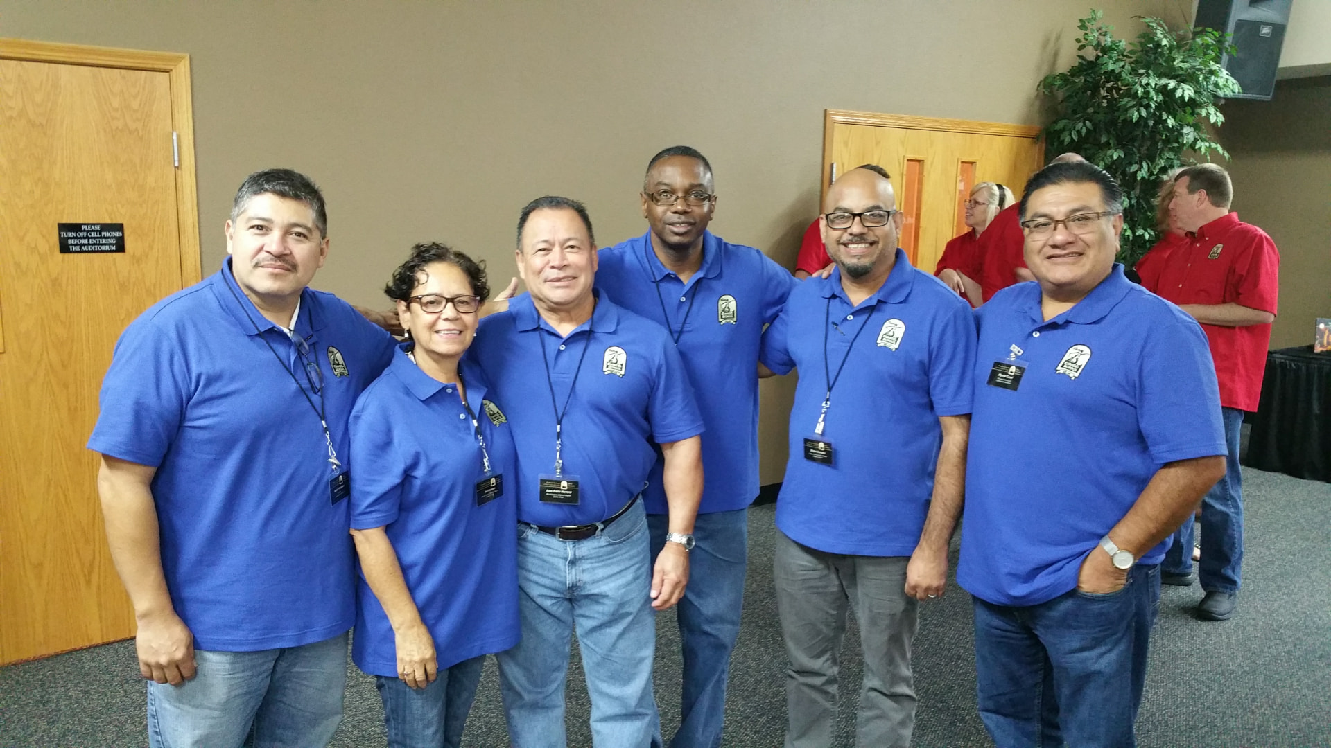Reggie Holiday with national church leaders at the Evangel Dean of Church Planting Program.